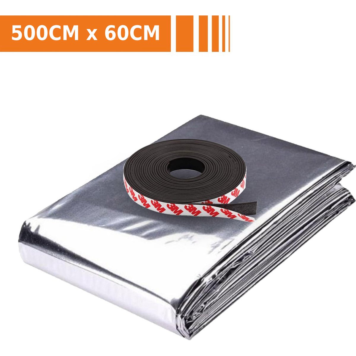 Simple Fix-Heizkörperfolie – mit Magnetband – 500 cm